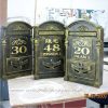 MLB-001 Antique Gold Finishing