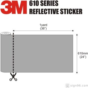 3M 610 Series Reflective Stickers