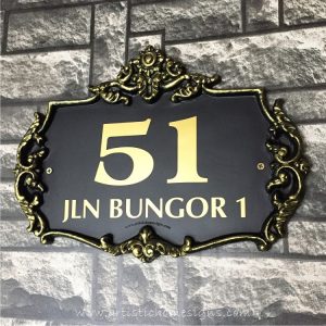 LAC-002 Lace Sign Antique Gold 51