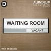 DOR-823 Waiting Room Door Sign