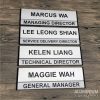 DOR-817 Office Door Sign