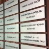 DOR-813 Office Sign 2 Line Text
