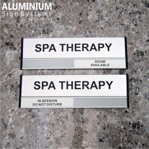 DOR-823 Aluminium SPA Therapy Room Sign