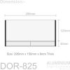 DOR-825 Door Sign Blank