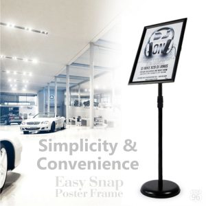 Easy Snap Frame Poster Display Stand