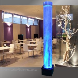 Acrylic Tube Bubble Column Water Features
