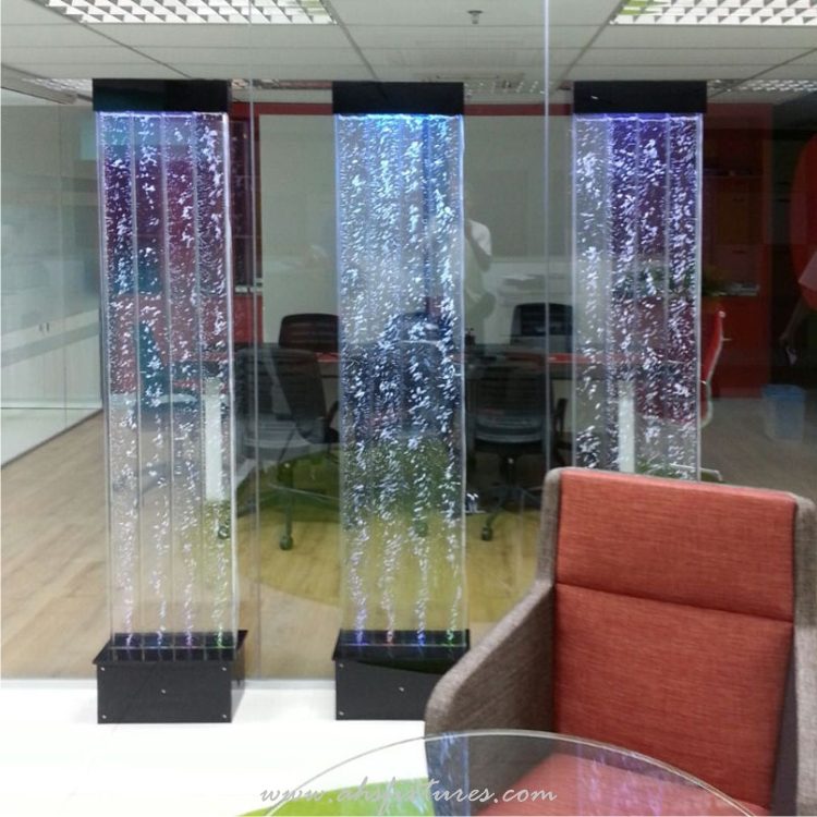 Acrylic Bubble Water Feature Panels Ideal For Home & Office