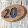 WDO-145 Wooden Sign Black Letters 20