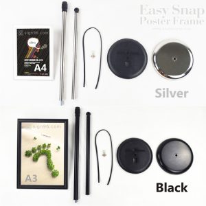 Easy Snap Poster Frame Display Stand 09