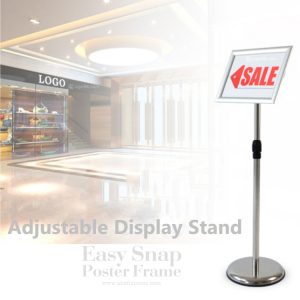 Easy Snap Poster Frame Display Stand 07