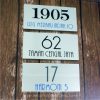 SS Etching House Sign Color Text