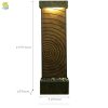 WWG-415 Imprint Art Glass Wall Fountain 02