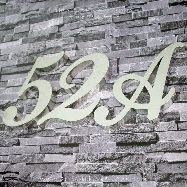 Uxcell 4 Inch 304 Stainless Steel House Number Polishing For Door Mailbox Number 9