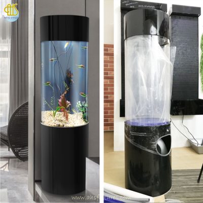 Cylinder Acrylic Column Fish Tank Aquarium – sign96