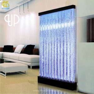 Up Bubble Water Features Decorative Acrylic Tube Display Partition Divider