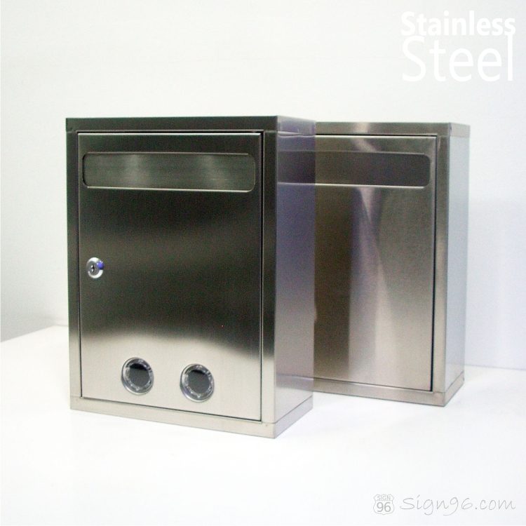 MLB-311 Stainless Steel Mailbox SS Suggestion Box 03