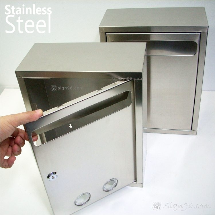 MLB-311 Stainless Steel Mailbox SS Suggestion Box 05