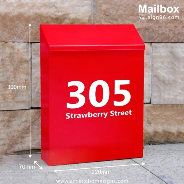 MLB-507 Red Mailbox