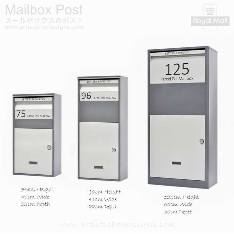 Parcel Pal Family Express Box Drop Mailbox Letterbox Malaysia Home Decor MLB-635 04 Address Sticker Made In Malaysia