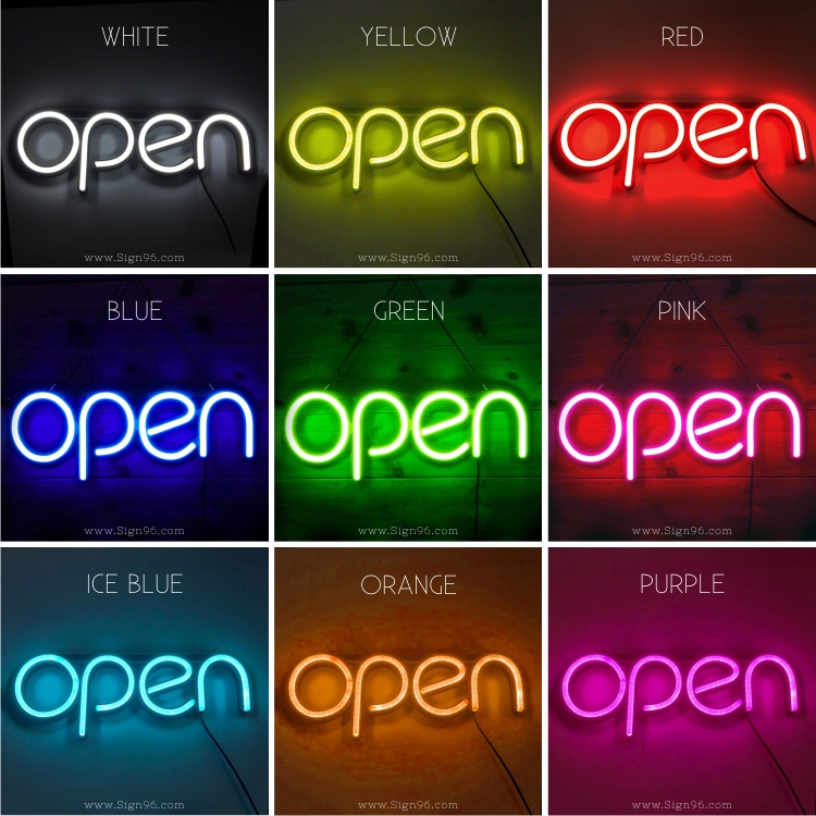 OPEN Luminous LED Neon Sign