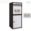 MLB-636 Large Capacity Parcel Drop Letter Box Vinyl Decal Sticker Address House Number Made in Malaysia