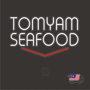 Street Food Menu Nasi Lemak Roti Canai Teh Tarik Tomyam Seafood LED Neon Sign for Business